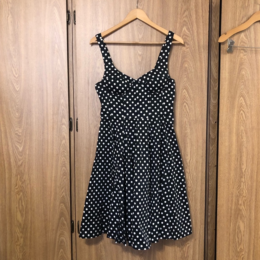 Ariella Pinup Polka Dot Dress